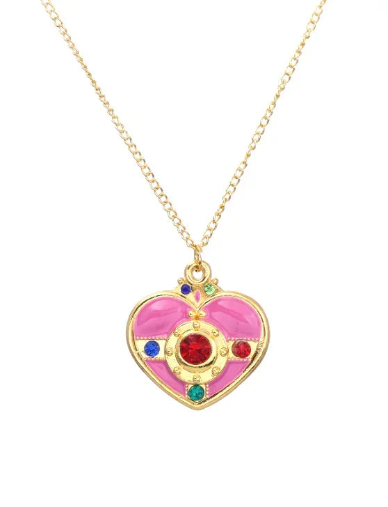 Necklace | Sailor Moon | Cosmic Heart Compact Necklaces Anime Island CA