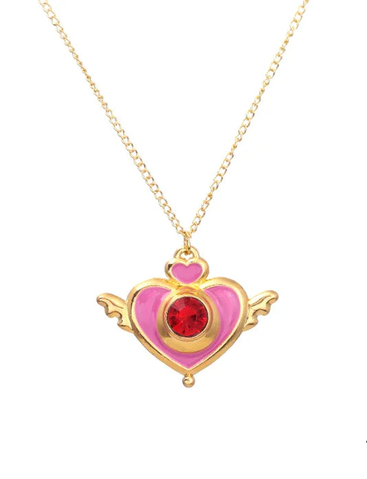 Necklace | Sailor Moon | Crisis Moon Compact - Anime Island CA