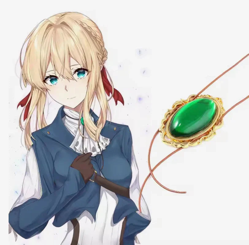 Necklace | Violet Evergarden Necklaces Anime Island CA