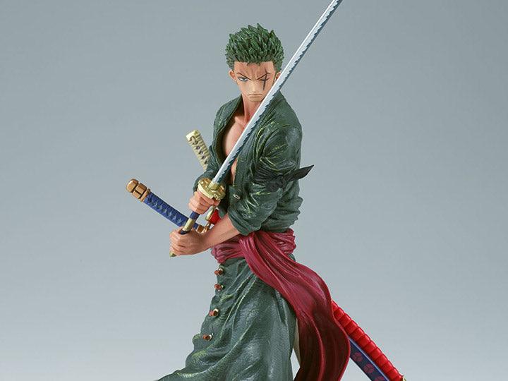 Zoro Roronoa figure one piece Ver Wano Kuni- Banpresto -Sua loja