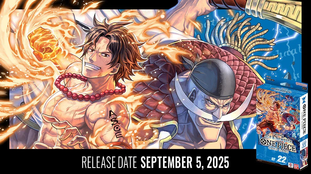 One Piece | TCG: Starter Deck | Ace and Newgate (ST-22) Cards Bandai