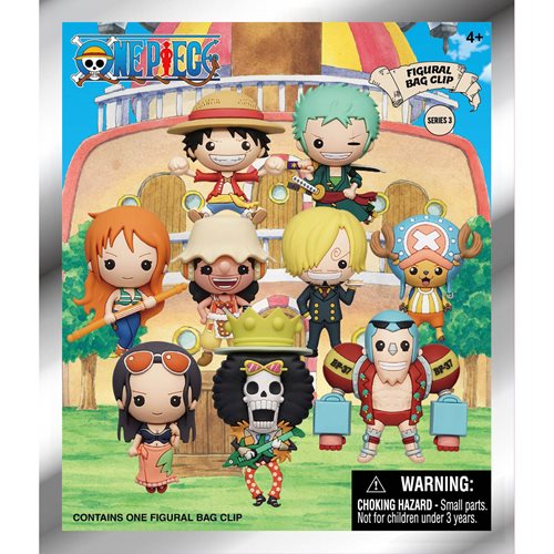 3D Foam Bag Clip | One Piece | Series 3