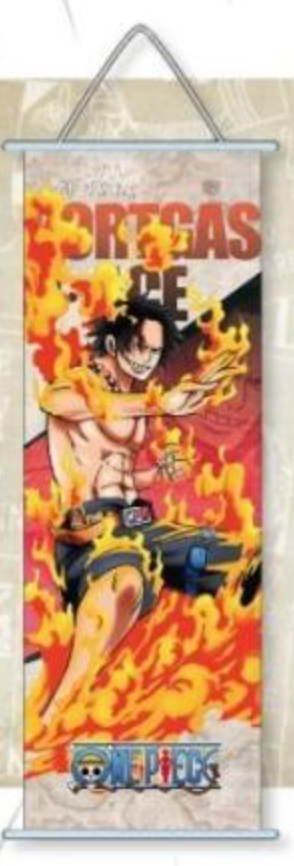 Wall Scroll | One Piece | Portugas.D.Ace | Name