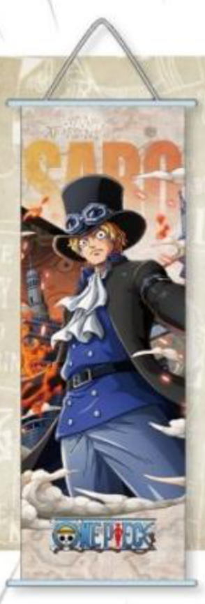 Wall Scroll | One Piece | Sabo | Name