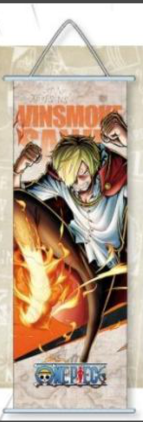 Wall Scroll | One Piece | Vinsmoke Sanji | Name