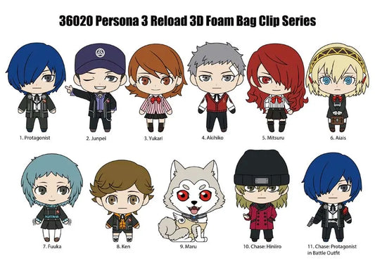 3D Foam Bag Clip | Persona 3 Reload