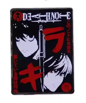 Pin | Death Note | Light / L Pins Anime Island CA