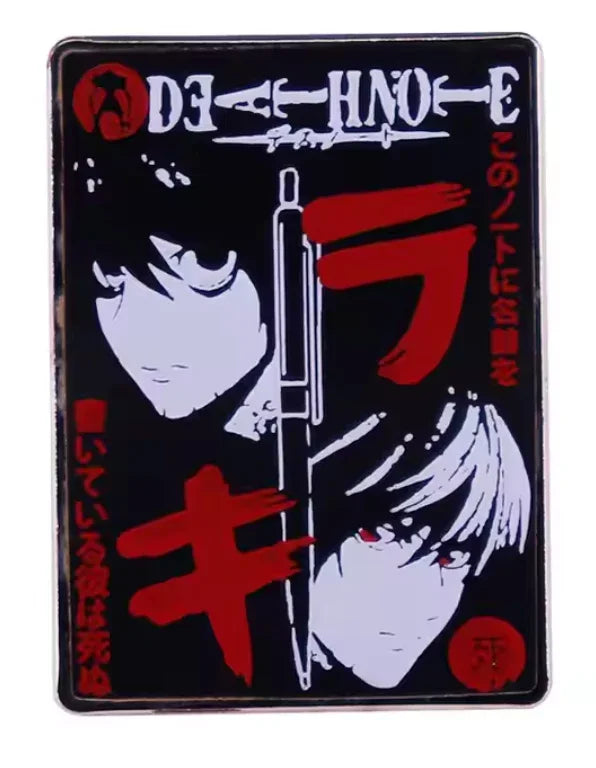 Pin | Death Note | Light / L Pins Anime Island CA