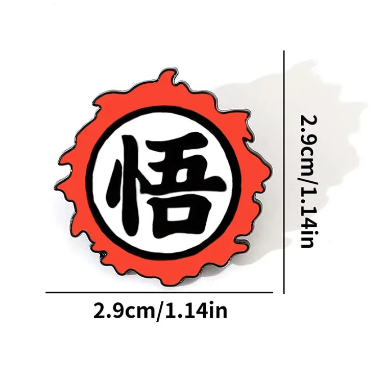 Pin | Dragon Ball | Son Goku Logo Pins Anime Island CA