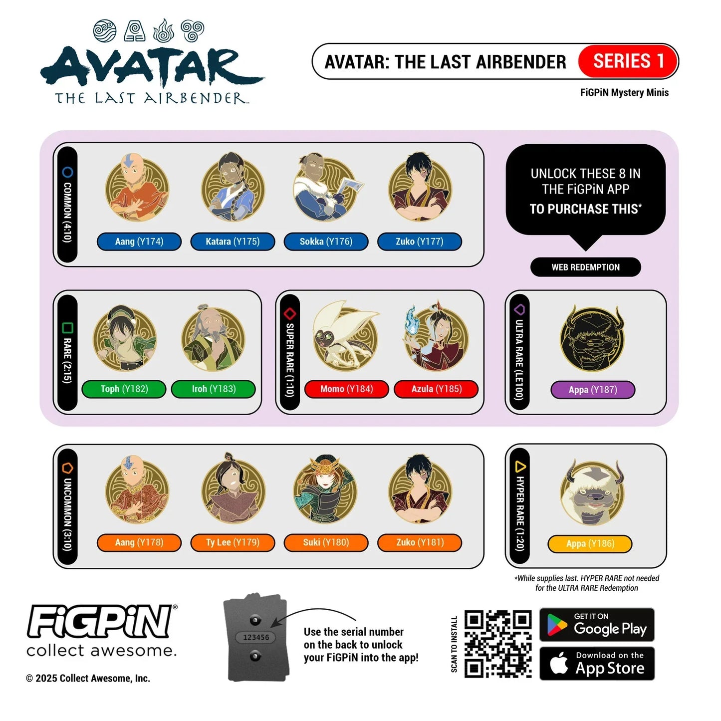 Pin | Figpin | Avatar | Mystery Minis Pins Figpin