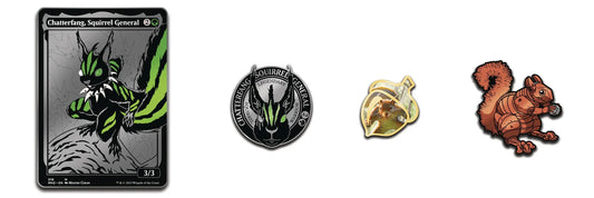 Pin | Magic: The Gathering | Squirrel Collection 4pc Set - Anime Island CA