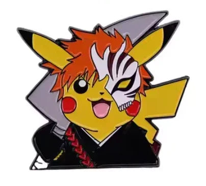 Pin | Pokémon / BLEACH | Pikachu Cosplay - Ichigo Hollow Mask Pins Anime Island CA
