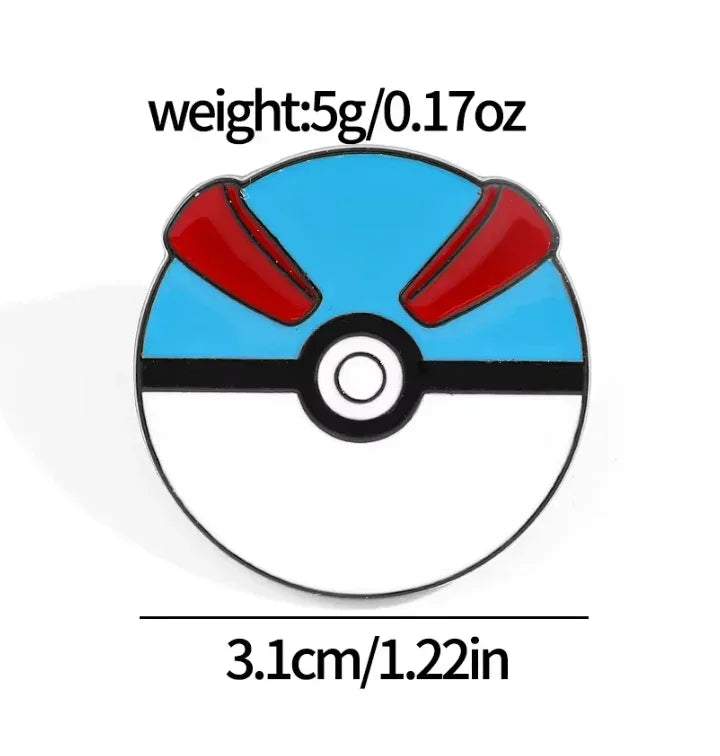 Pin | Pokémon | Poké Ball (see variants) Pins Anime Island CA
