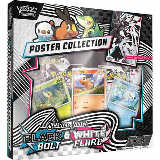 Pokémon | TCG: S & V: Black Bolt and White Flare | Poster Collection