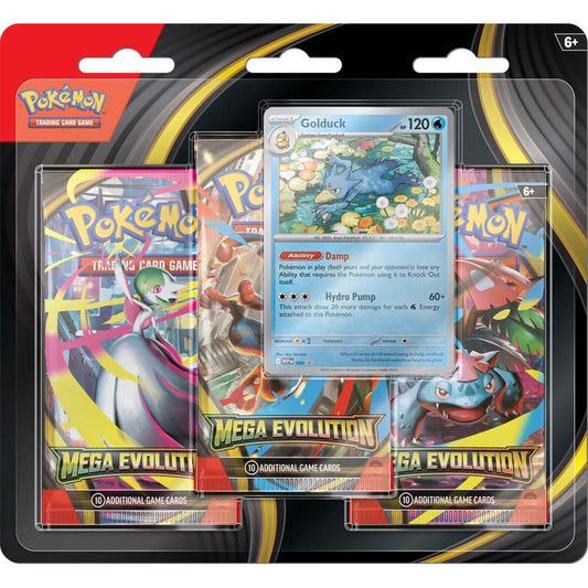 Pokémon | TCG: Mega Evolution (ME01) | 3-Pack Booster Blister - Anime Island CA