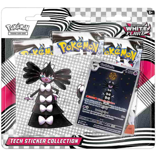 Pokémon | TCG: S & V: White Flare | Three-Pack Tech Sticker Collection