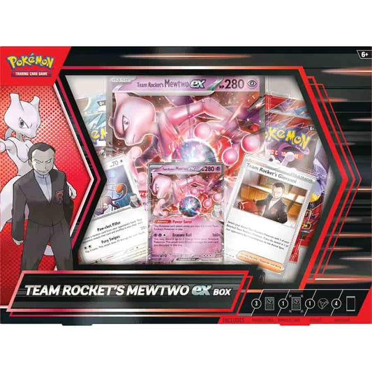 Pokémon | TCG | Team Rocket's MewTwo ex Box