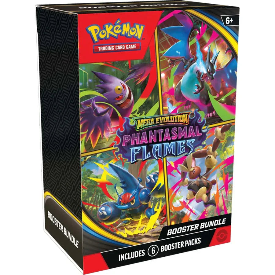 Pokémon | TCG: Mega Evolution Phantasmal Flames (ME02) | Booster Bundle Cards Pokemon Company Int