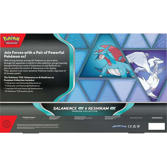 Pokémon | TCG: Mega Evolution (ME01) | Salamence EX and Reshiram EX Premium Collection - Anime Island CA