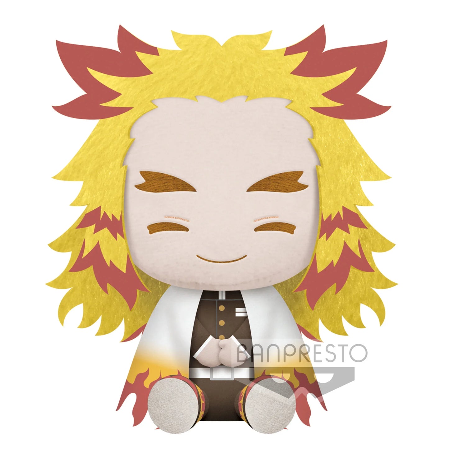 Plushie | Demon Slayer: Kimetsu no Yaiba | Rengoku Kyojuro 7.9" | Banpresto Plushie Banpresto