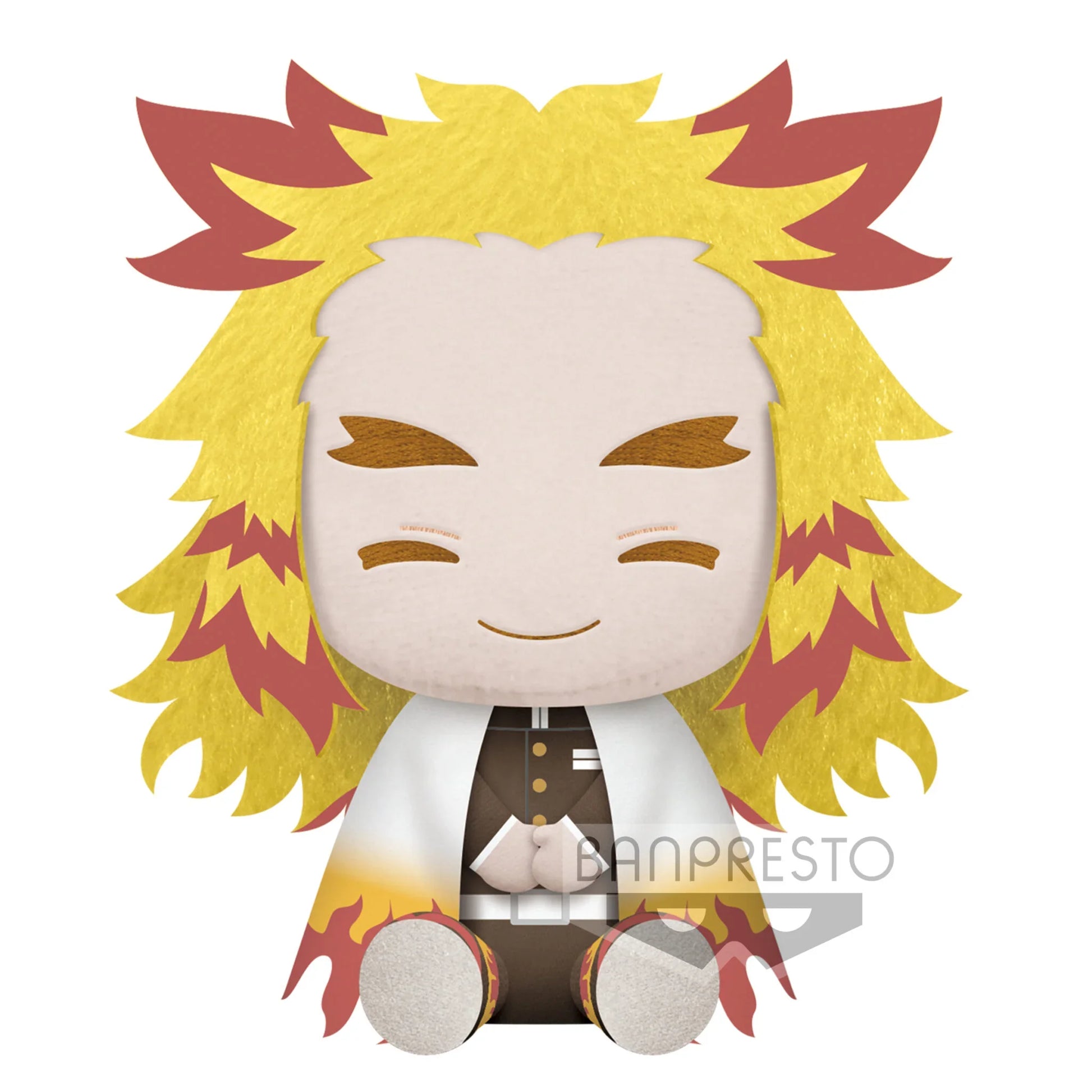 Plushie | Demon Slayer: Kimetsu no Yaiba | Rengoku Kyojuro 7.9" | Banpresto Plushie Banpresto