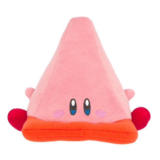 Plushie | Kirby's Dream Land All Star Collection | Kirby Cone Mouth 7" | Little Buddy Plushie JBK