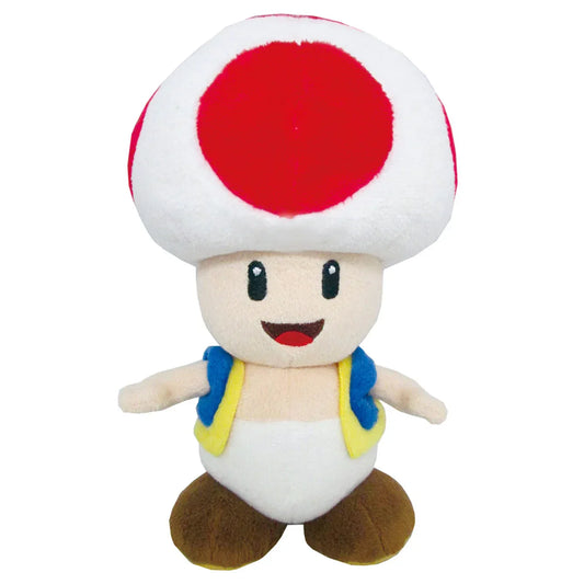 Plushie | Super Mario All Star | Toad 7.5" | Little Buddy - Anime Island CA