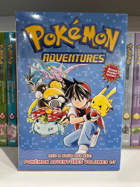 Pokémon Manga Box Sets: Pokémon Adventures Red & Blue Box Set (Set Includes  Vols. 1-7) (Series #1) (Paperback)