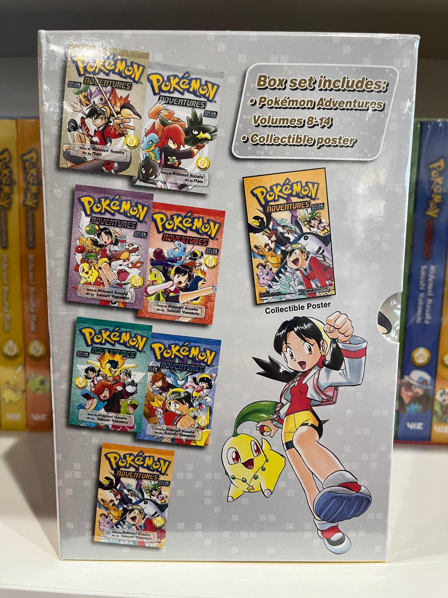 Pokémon Adventures v. 8-14 Gold & Silver Box Set - Anime Island CA