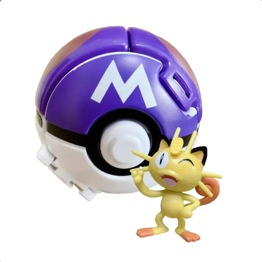Pokémon | Poké Ball | Fold-Up | Meowth - Anime Island CA