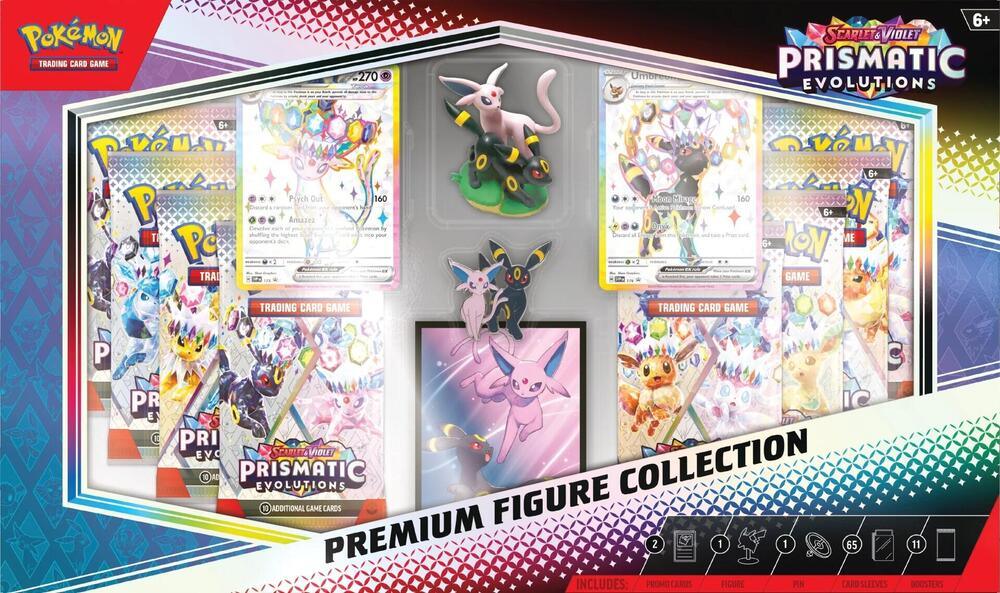 Pokémon | TCG: S & V: Prismatic Evolutions | Premium Figure Collection Cards Pokemon Company Int