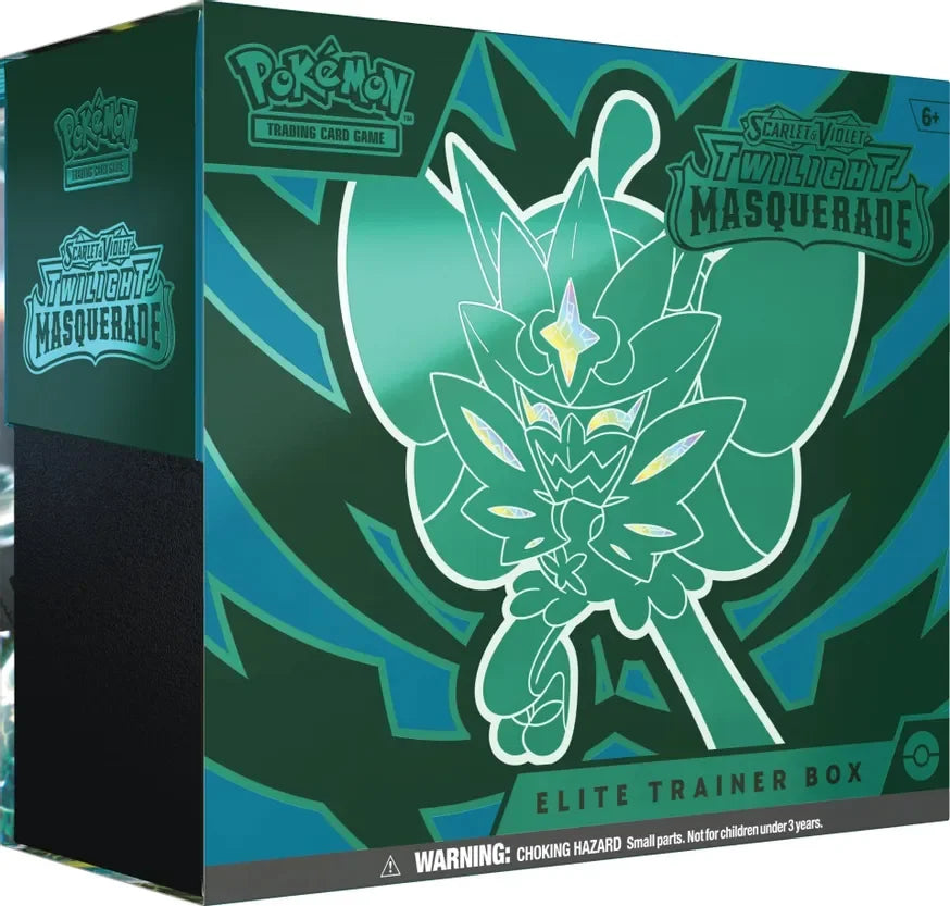 Pokémon | TCG: S & V: Twilight Masquerade (SV06) | Elite Trainer Box Cards Pokemon Company Int