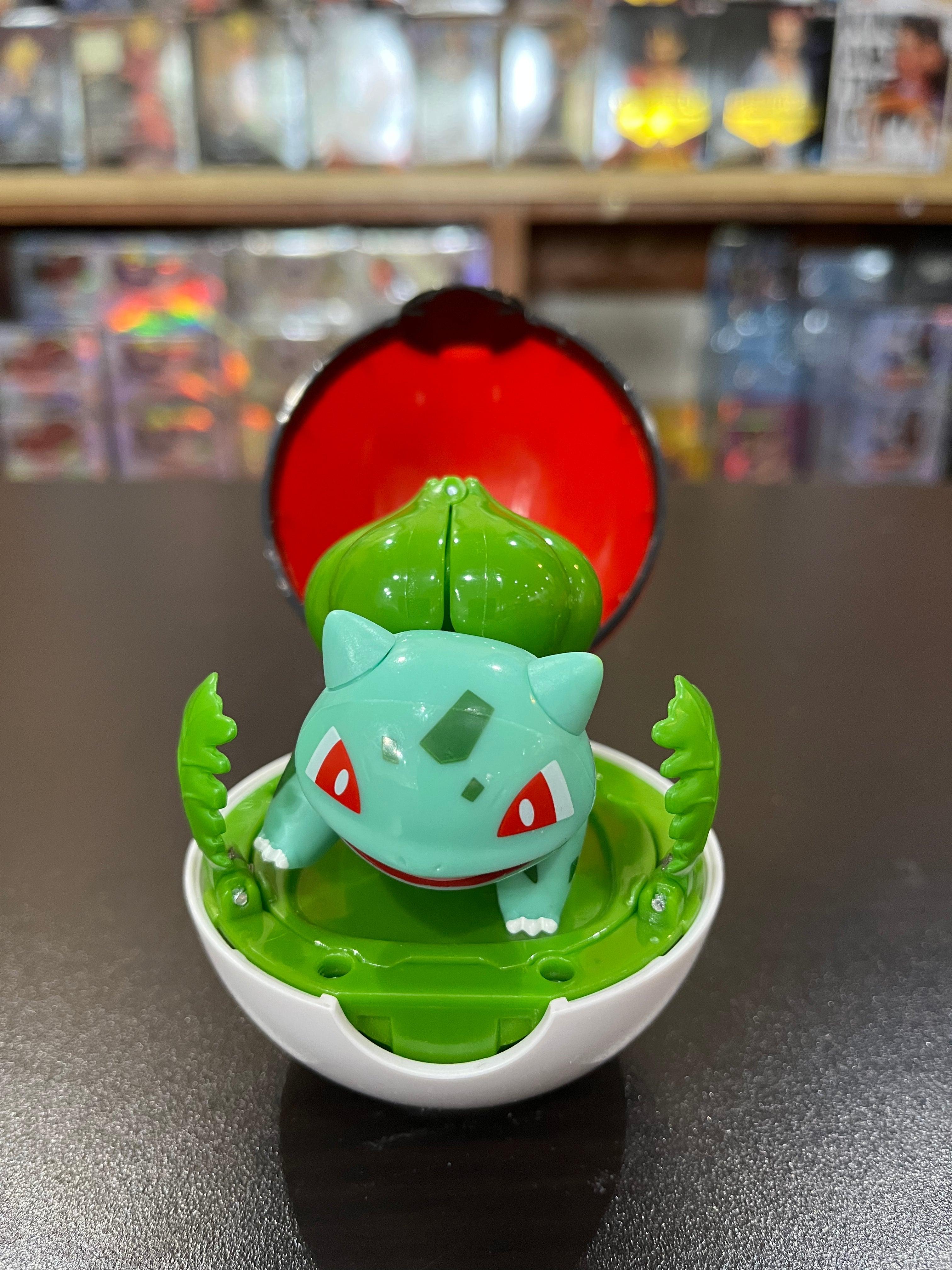Anime Toy Squirtle & Bulbasaur Skiing Version Light Up PVC Figure  Decoration | eBay