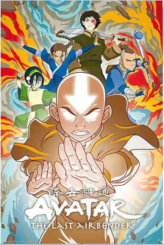Poster | Avatar: The Last Airbender | Mastery of Elements Poster Studio B