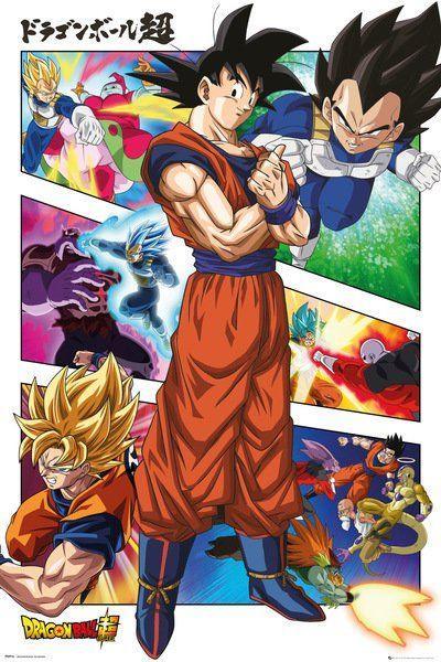 Poster | Dragon Ball | Dragon Ball Super - Panels Poster Studio B