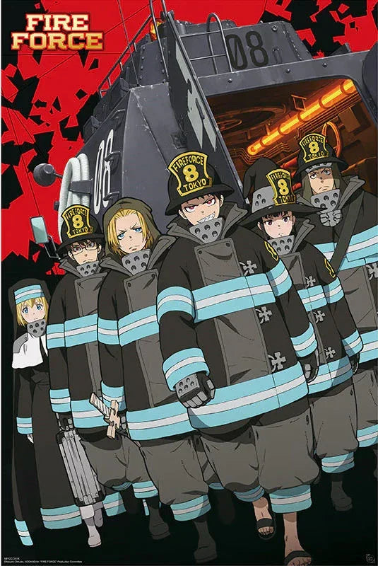 Poster | Fire Force | Company 8 Poster Studio B