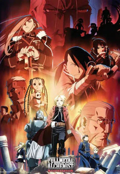 Poster | Fullmetal Alchemist: Brotherhood | Key Art Poster Studio B