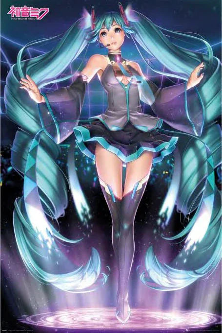 Poster | Hatsune Miku | Projection Poster Studio B