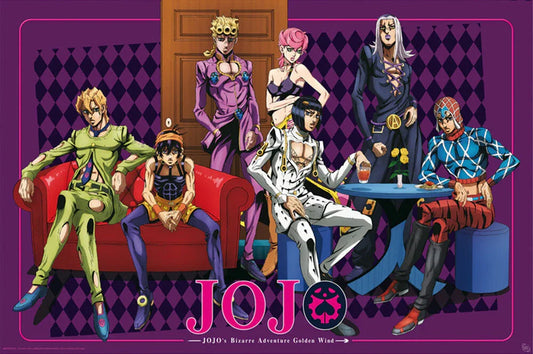 Poster | Jojo's Bizarre Adventure | Golden Wind Poster Studio B
