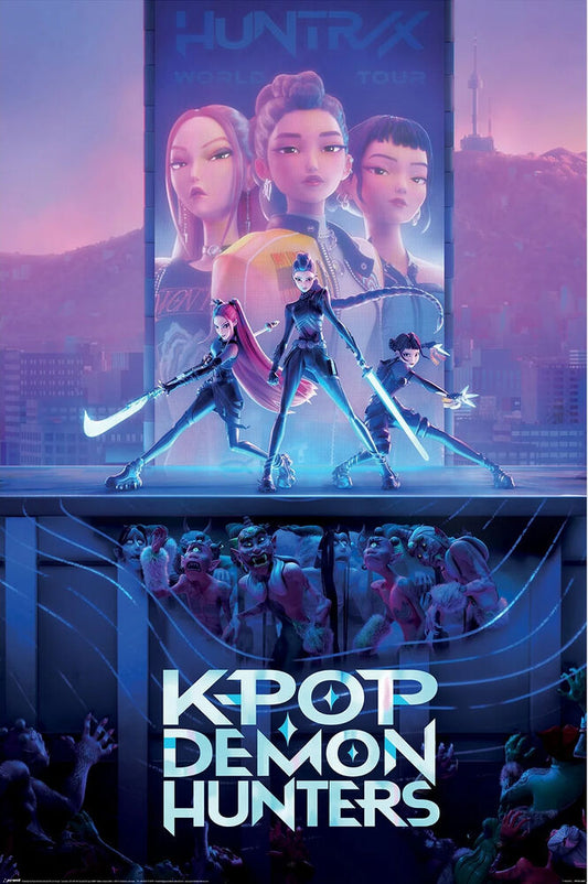 Poster | Kpop Demon Hunters | Movie Poster Poster Studio B