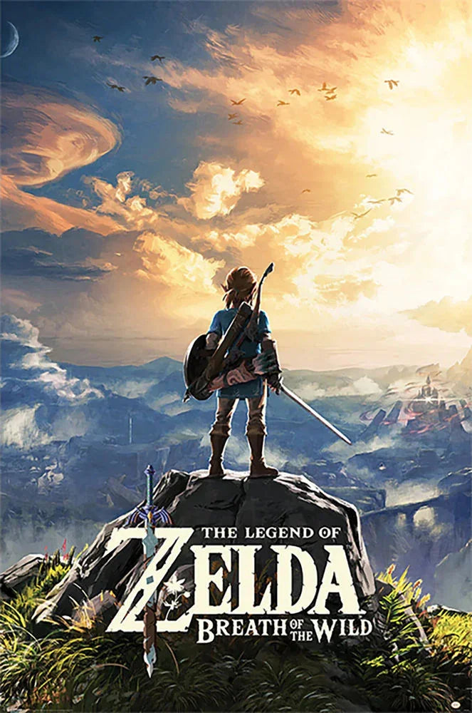 Poster | Legend of Zelda | Breath of the Wild Poster Studio B