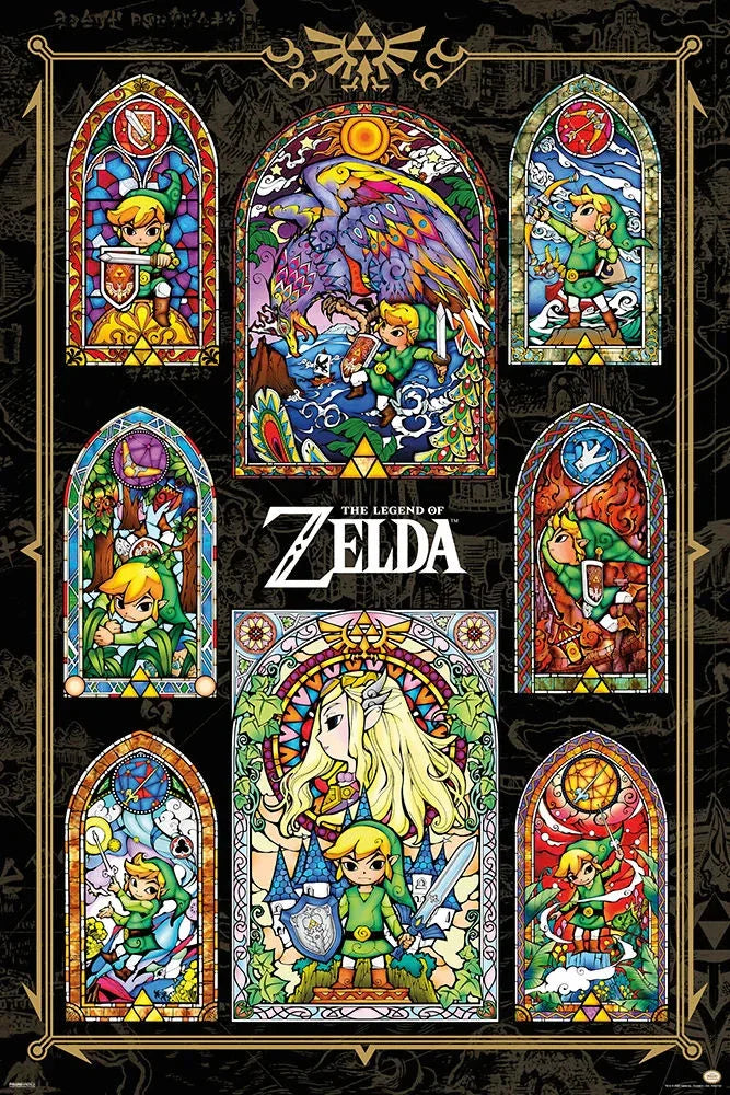 Poster | Legend of Zelda | Collage Poster Studio B
