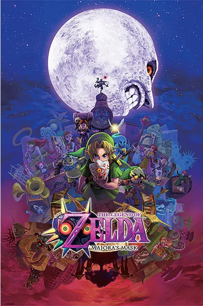 Poster | Legend of Zelda | Majora's Mask Poster Studio B