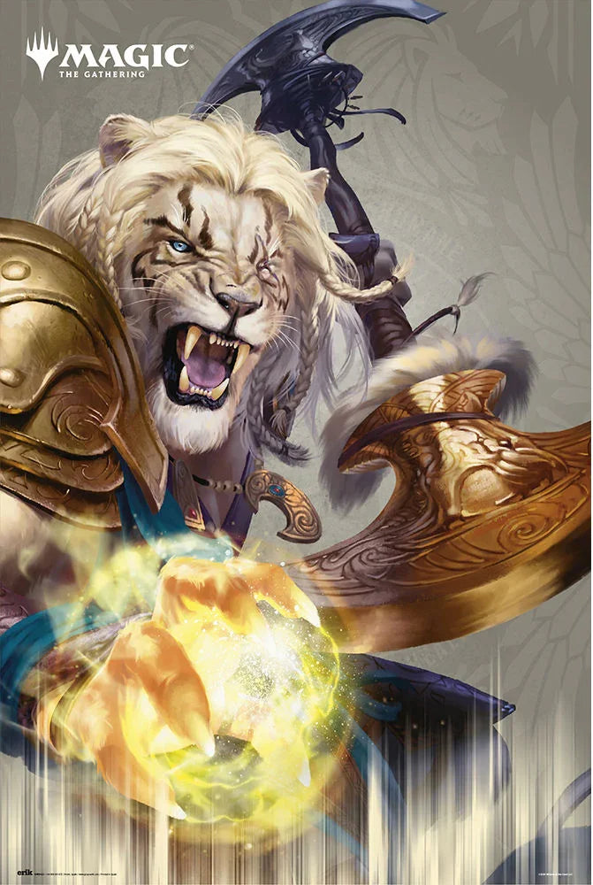 Poster | Magic: The Gathering | Ajani Poster Studio B
