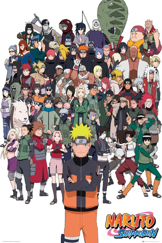 Poster | Naruto | Group (White) Poster Studio B