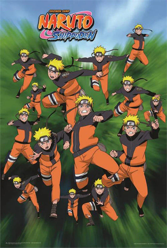 Poster | Naruto | Shadow Clones Poster Studio B