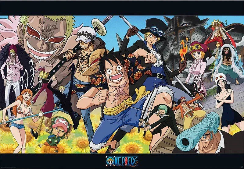 One Piece Dressrosa 24x36 Poster | Anime Island – Anime Island CA