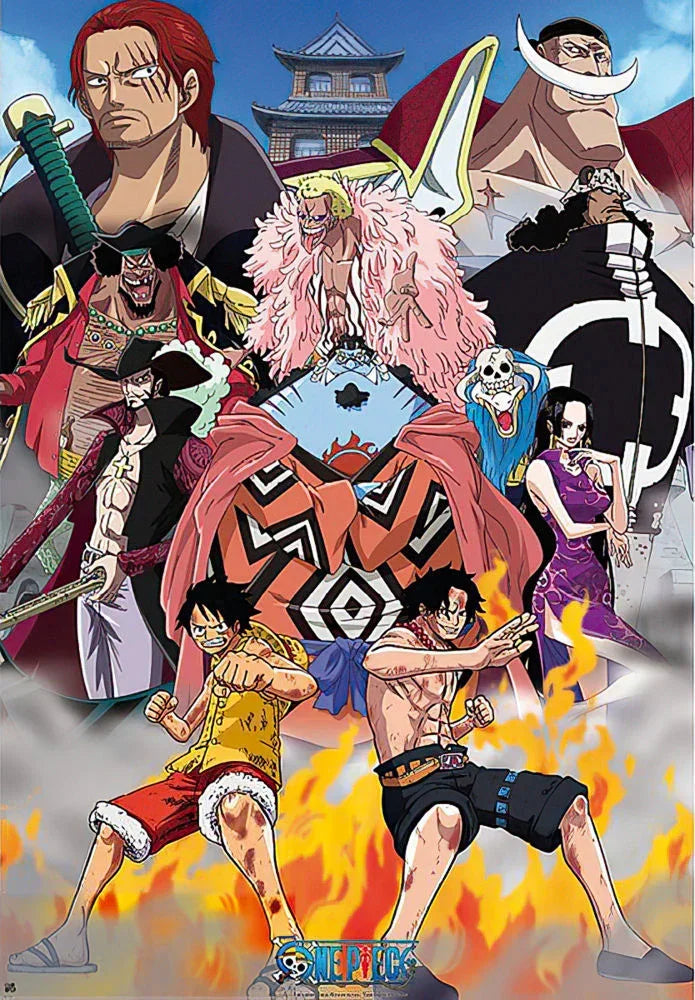 Poster | One Piece | Marineford Poster Studio B