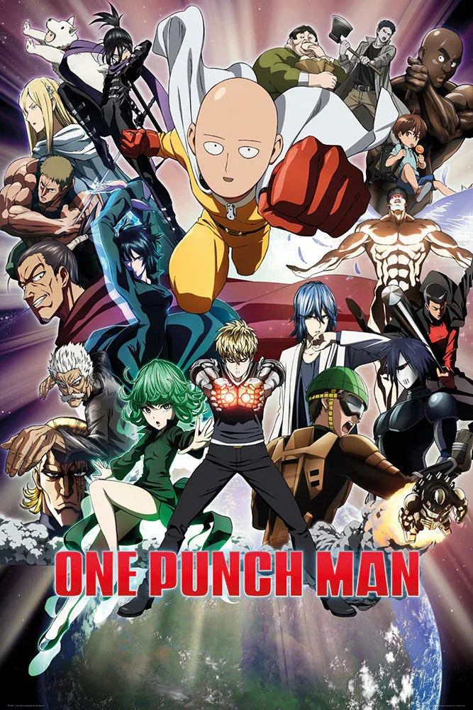 Poster | One Punch Man | Group Poster Studio B