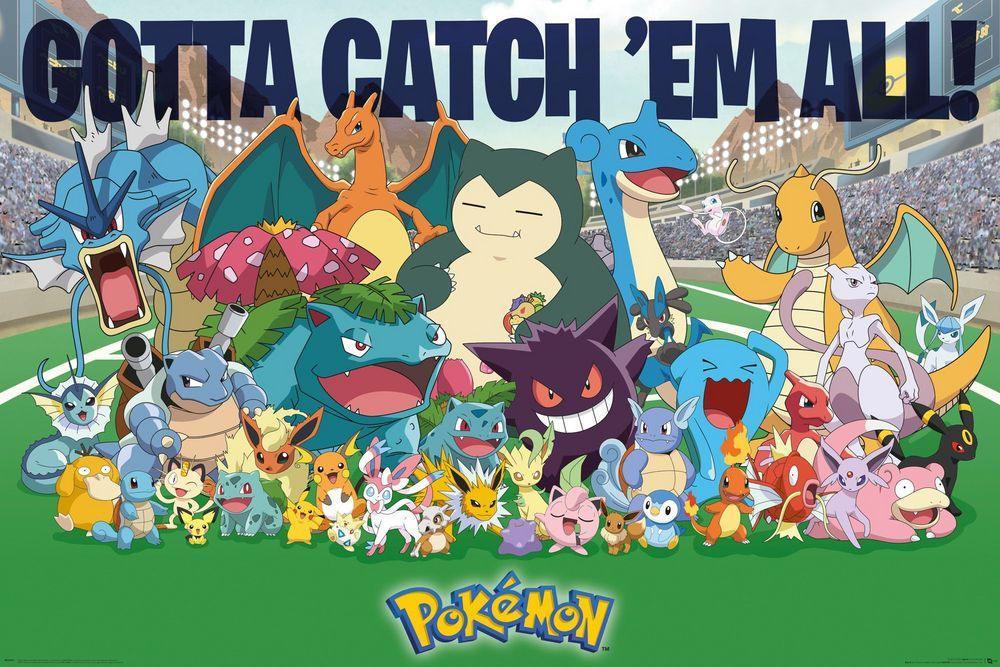 Poster | Pokémon | Gotta Catch 'Em All Poster Studio B